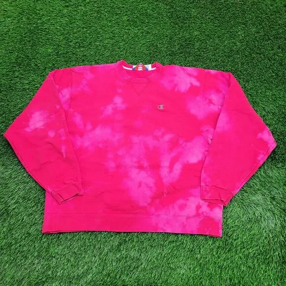 Vintage Champion Sweatshirt Womens 2XL 24x25 Boxy Y2K - Picture 1 of 11